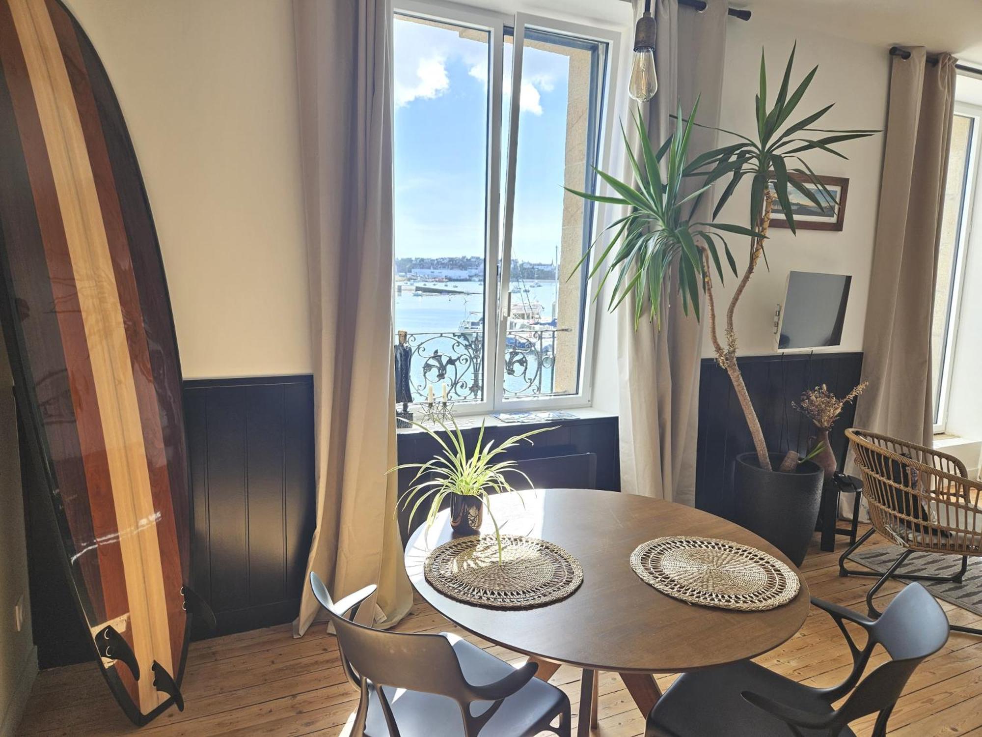 Anatoline Audierne Appart'Hotel Vue Mer - Sea & Harbor Stay Eksteriør bilde