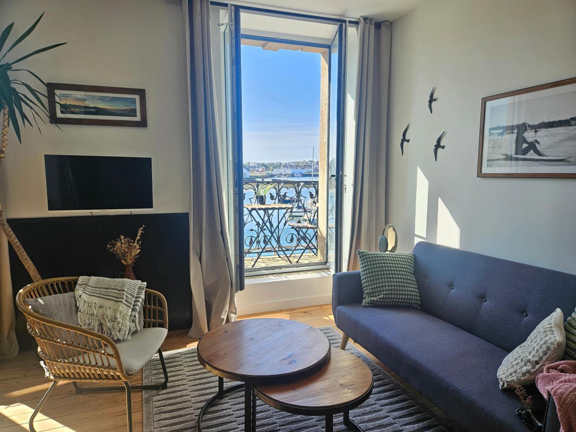 Anatoline Audierne Appart'Hotel Vue Mer - Sea & Harbor Stay Eksteriør bilde