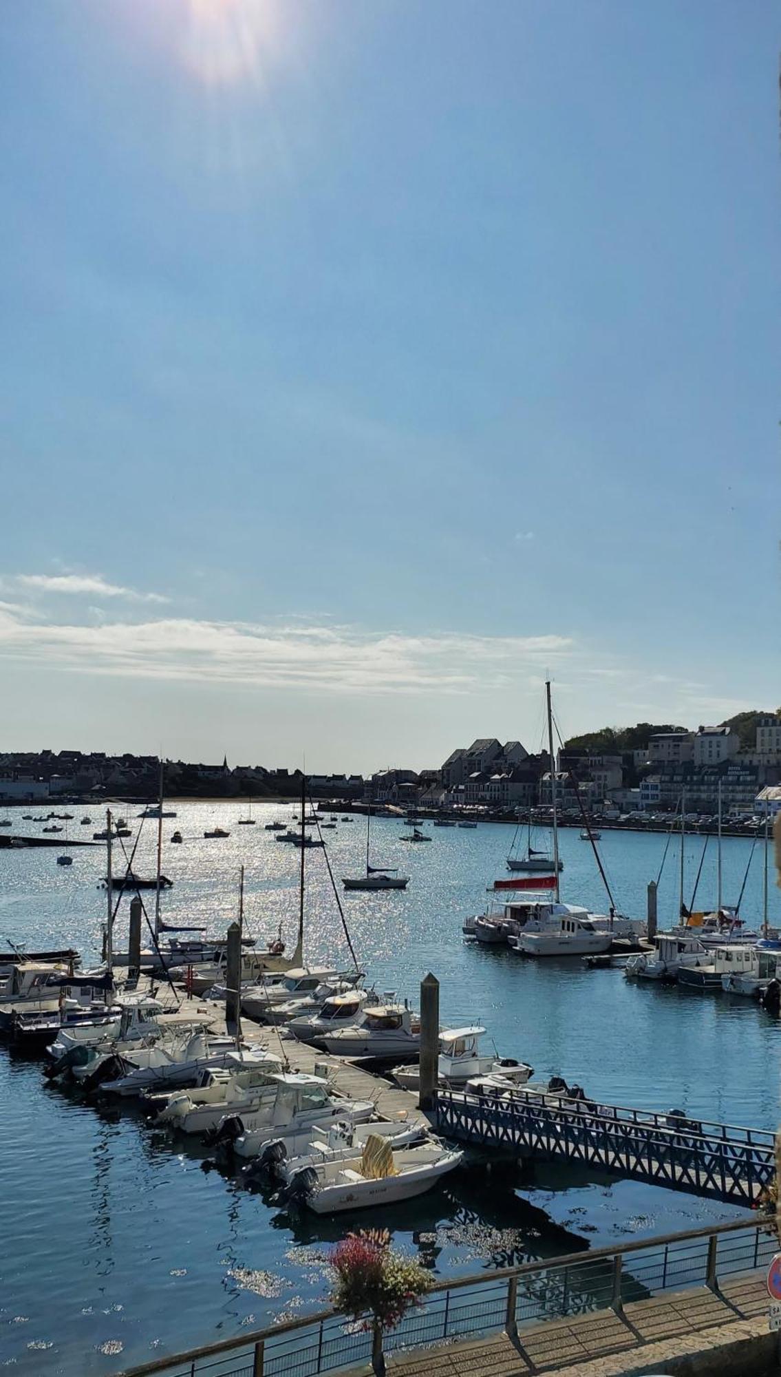Anatoline Audierne Appart'Hotel Vue Mer - Sea & Harbor Stay Eksteriør bilde