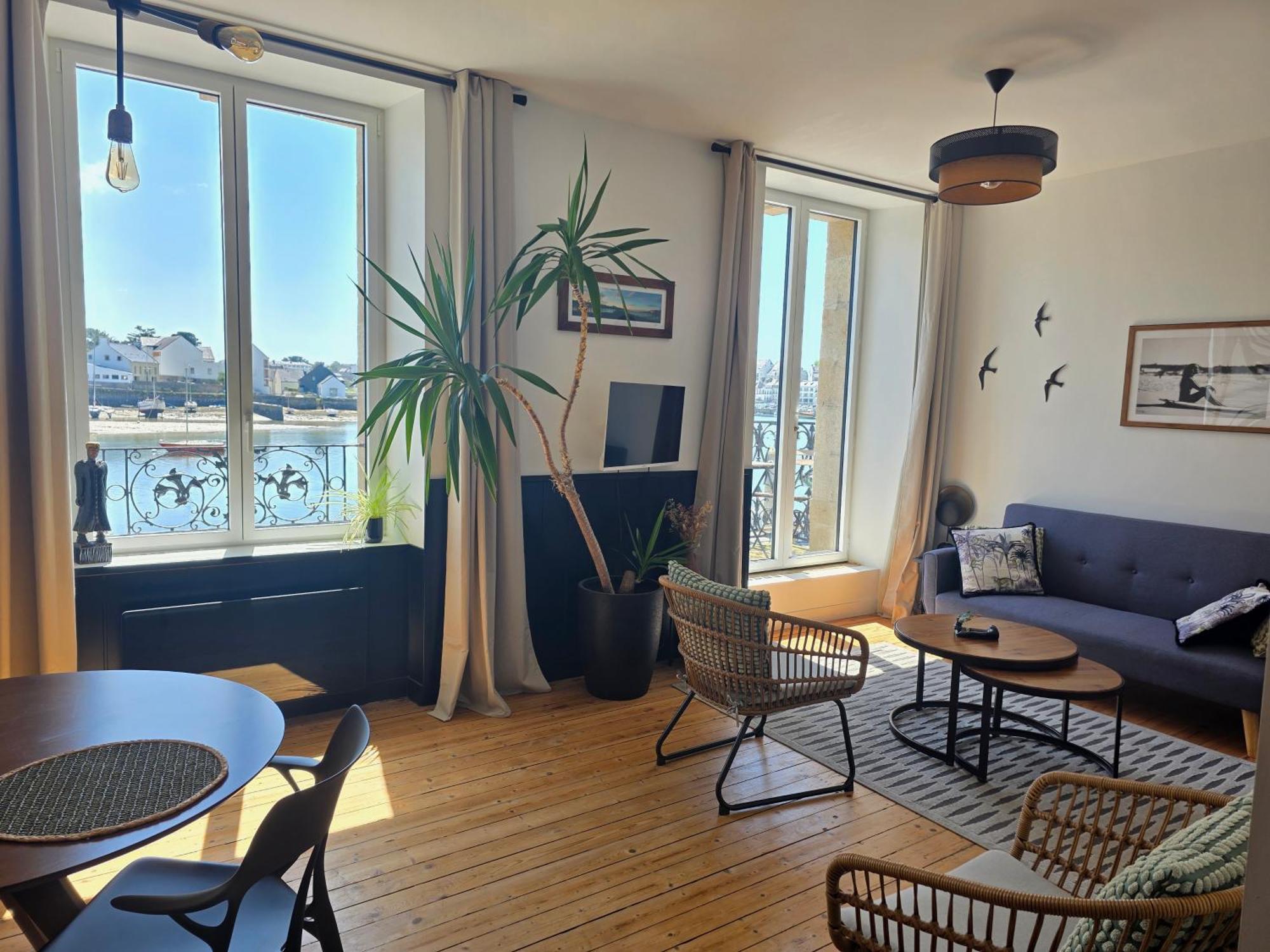 Anatoline Audierne Appart'Hotel Vue Mer - Sea & Harbor Stay Eksteriør bilde